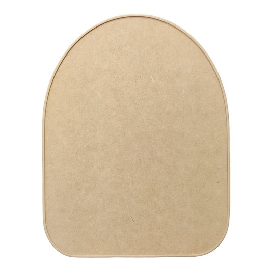 Recorte de Mdf 12mm para Artesanato com Moldura Flexível Perfil U - Organic4
