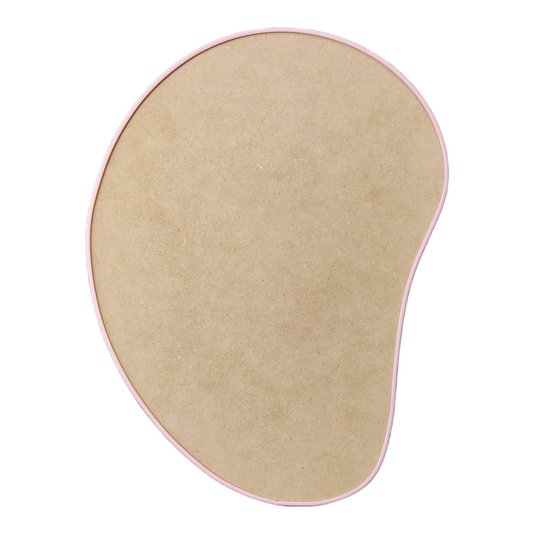 Recorte de Mdf 12mm para Artesanato com Moldura Flexível Perfil U - Organic5