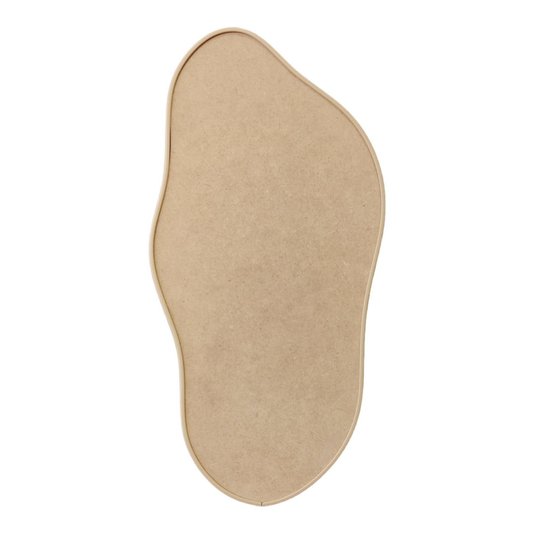 Recorte de Mdf 12mm para Artesanato com Moldura Flexível Perfil U - Organic6