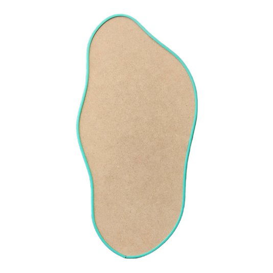 Recorte de Mdf 12mm para Artesanato com Moldura Flexível Perfil U - Organic6