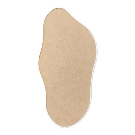 Recorte de Mdf 12mm para Artesanato com Moldura Flexível Perfil U - Organic6