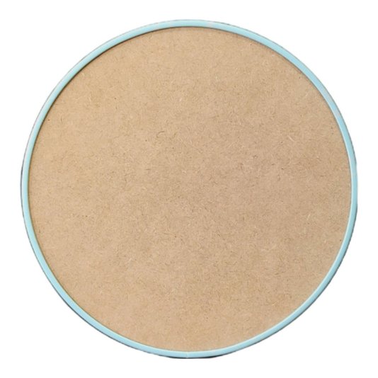 Recorte de Mdf 12mm para Artesanato com Moldura Flexível Perfil U - Redondo
