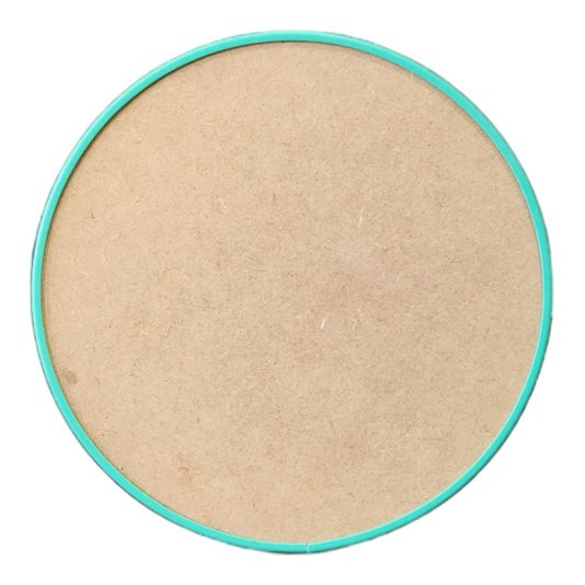 Recorte de Mdf 12mm para Artesanato com Moldura Flexível Perfil U - Redondo
