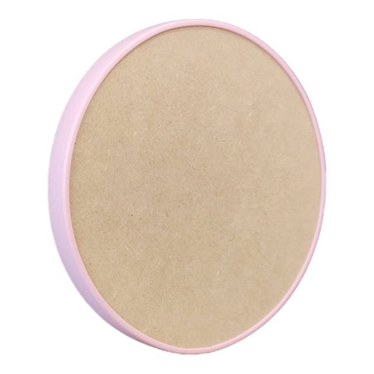 Recorte de Mdf 12mm para Artesanato com Moldura Flexível Perfil U - Redondo