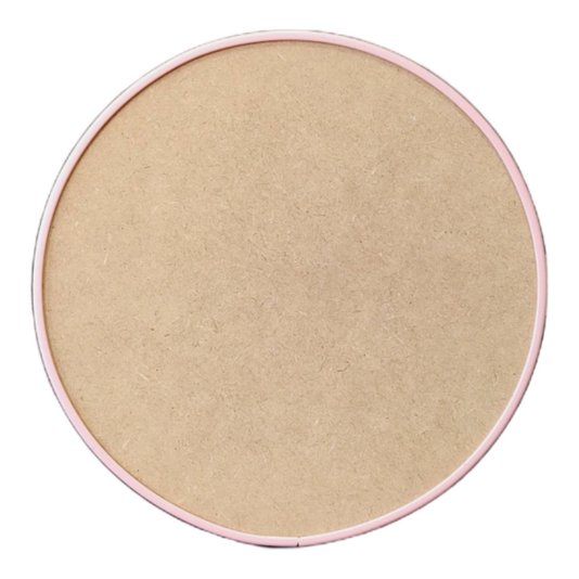 Recorte de Mdf 12mm para Artesanato com Moldura Flexível Perfil U - Redondo