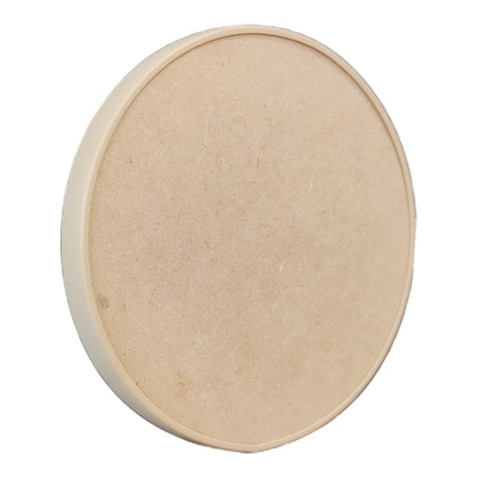 Recorte de Mdf 12mm para Artesanato com Moldura Flexível Perfil U - Redondo