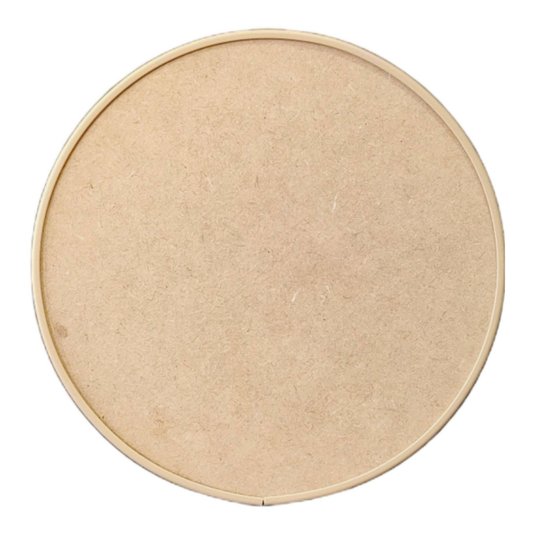 Recorte de Mdf 12mm para Artesanato com Moldura Flexível Perfil U - Redondo