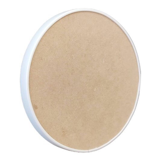 Recorte de Mdf 12mm para Artesanato com Moldura Flexível Perfil U - Redondo
