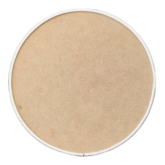 Recorte de Mdf 12mm para Artesanato com Moldura Flexível Perfil U - Redondo