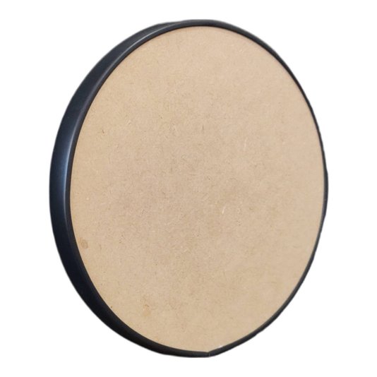 Recorte de Mdf 12mm para Artesanato com Moldura Flexível Perfil U - Redondo