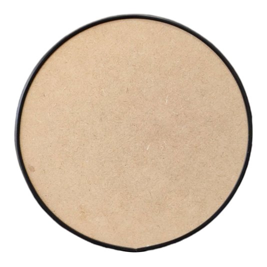 Recorte de Mdf 12mm para Artesanato com Moldura Flexível Perfil U - Redondo