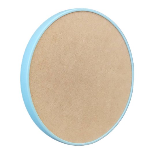 Recorte de Mdf 12mm para Artesanato com Moldura Flexível Perfil U - Redondo