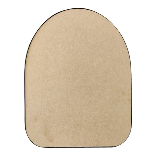 Recorte de Mdf 9mm para Artesanato com Moldura Flexível Plástica - Organic4