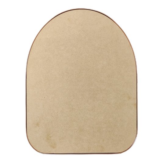 Recorte de Mdf 9mm para Artesanato com Moldura Flexível Plástica - Organic4