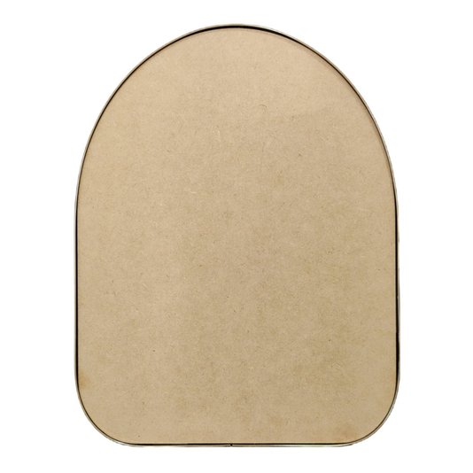 Recorte de Mdf 9mm para Artesanato com Moldura Flexível Plástica - Organic4