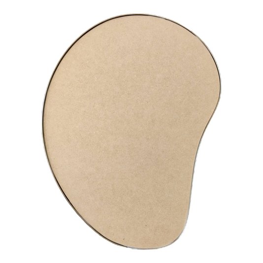 Recorte de Mdf 9mm para Artesanato com Moldura Flexível Plástica - Organic5
