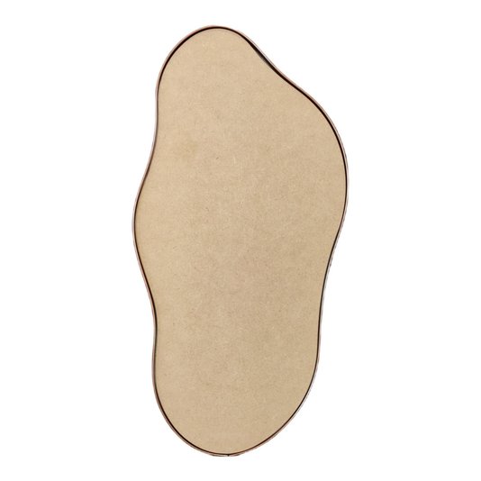 Recorte de Mdf 9mm para Artesanato com Moldura Flexível Plástica - Organic6