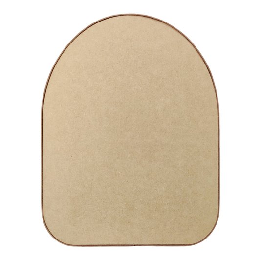 Recorte de Mdf 9mm para Artesanato com Tira de Couro Sintético - Organic4
