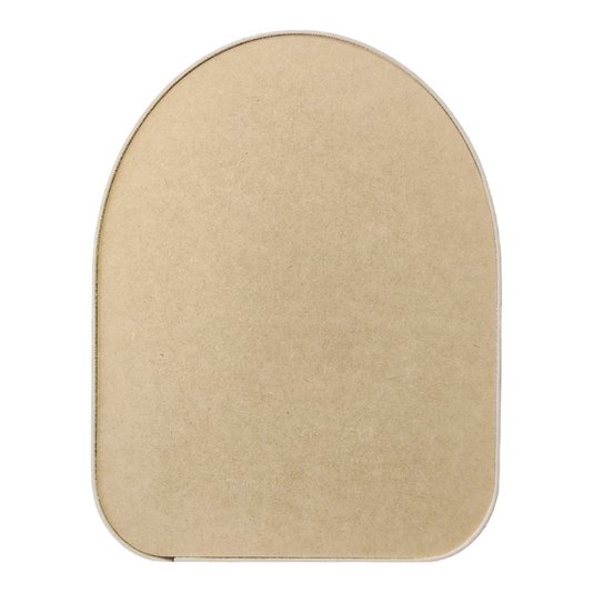 Recorte de Mdf 9mm para Artesanato com Tira de Couro Sintético - Organic4