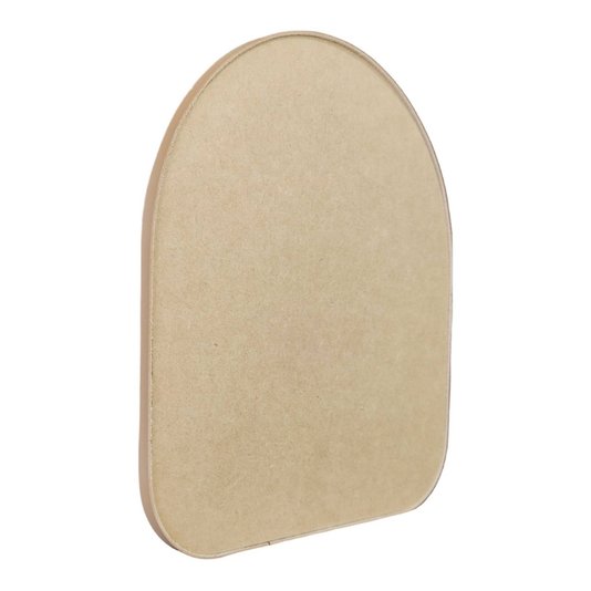 Recorte de Mdf 9mm para Artesanato com Tira de Couro Sintético - Organic4