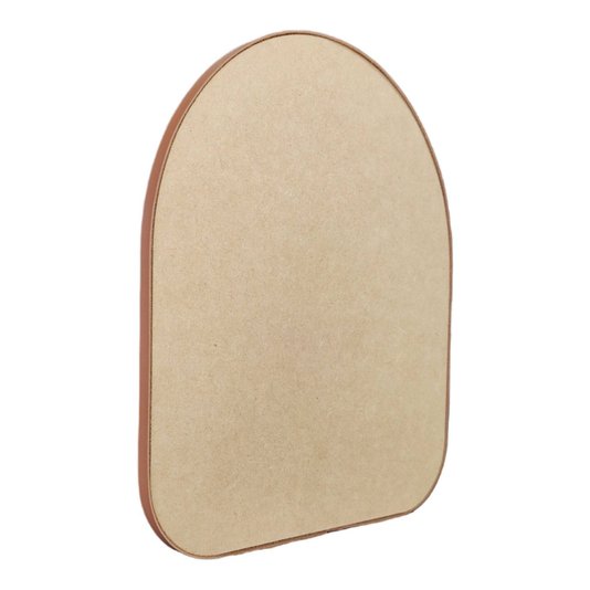 Recorte de Mdf 9mm para Artesanato com Tira de Couro Sintético - Organic4
