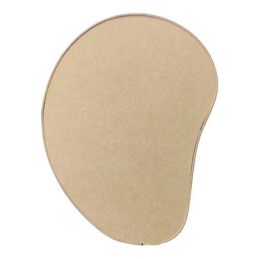 Recorte de Mdf 9mm para Artesanato com Tira de Couro Sintético - Organic5