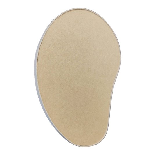 Recorte de Mdf 9mm para Artesanato com Tira de Couro Sintético - Organic5