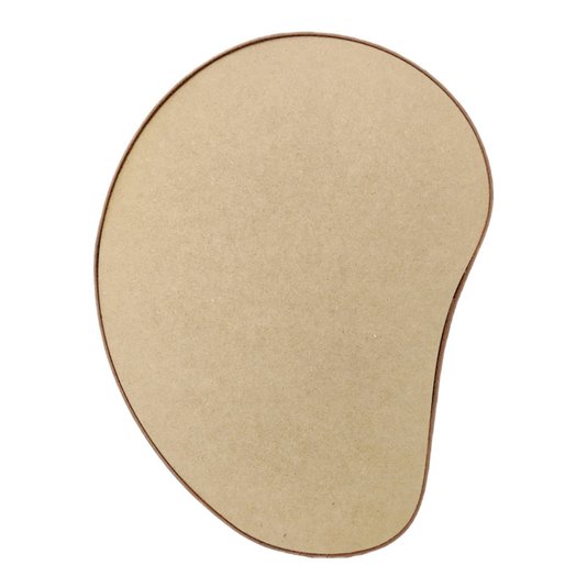 Recorte de Mdf 9mm para Artesanato com Tira de Couro Sintético - Organic5
