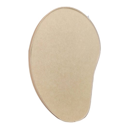 Recorte de Mdf 9mm para Artesanato com Tira de Couro Sintético - Organic5