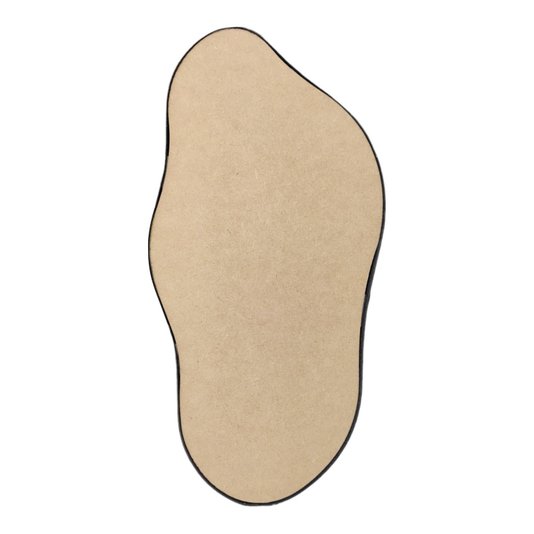 Recorte de Mdf 9mm para Artesanato com Tira de Couro Sintético - Organic6