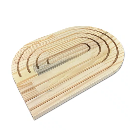 Souplast de Madeira Pinus Multiuso Para Mesa Posta, Jogo Americano e Descanso de Pratos
