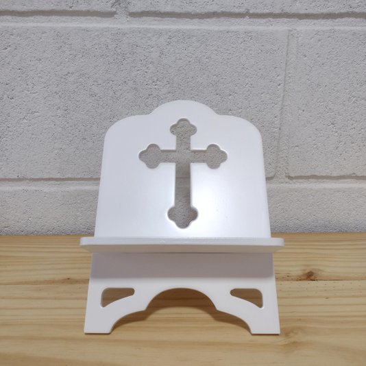 Suporte Porta Bíblia em Mdf Laqueado 6mm