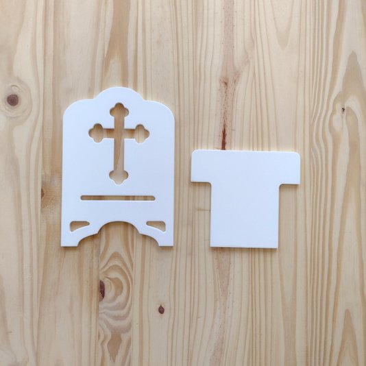 Suporte Porta Bíblia em Mdf Laqueado 6mm