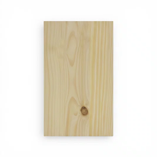 Tábua De Madeira Pinus Personalizada por Metro Quadrado - 10mm Com Nó