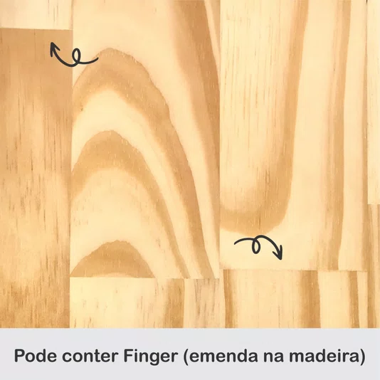 Tábua De Madeira Pinus Personalizada por Metro Quadrado - 10mm Com Nó