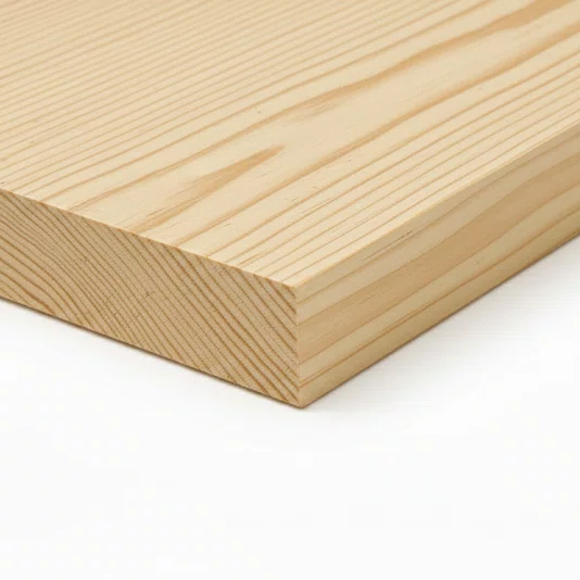 Tábua De Madeira Pinus Personalizada por Metro Quadrado - 10mm Com Nó