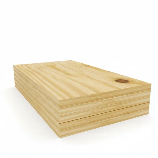 Tábua De Madeira Pinus Personalizada por Metro Quadrado - 10mm Com Nó