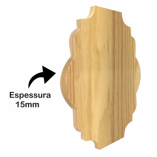 Tábua De Pinus Clear Para Placas Decorativas de Cozinha e Vintage