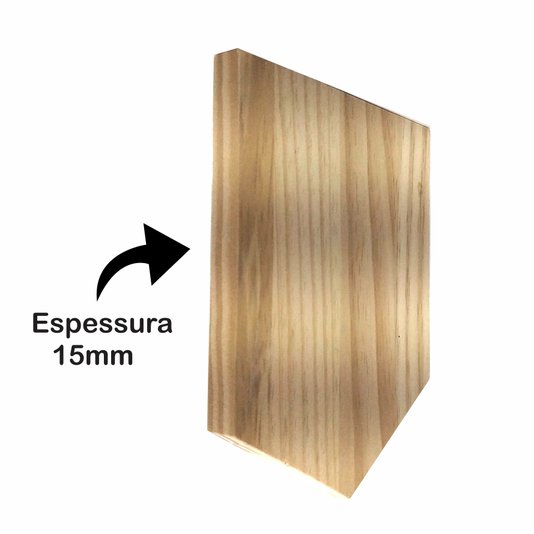 Tábua De Pinus Clear Para Porta Chaves Flâmula Bandeirinha e Placas Decorativas