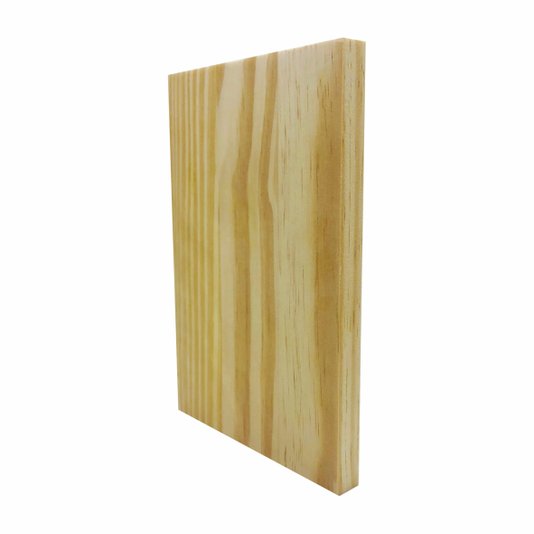 Tábua De Pinus Clear para Artesanato - 15mm sem nó