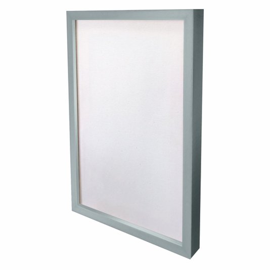 Tela para Pintura com Moldura Caixinha Lisa Revestida - 1,5x3