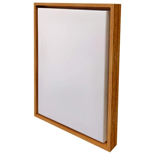 Tela para Pintura com Moldura Canaleta Flutuante Lisa Revestida - 2x2,8