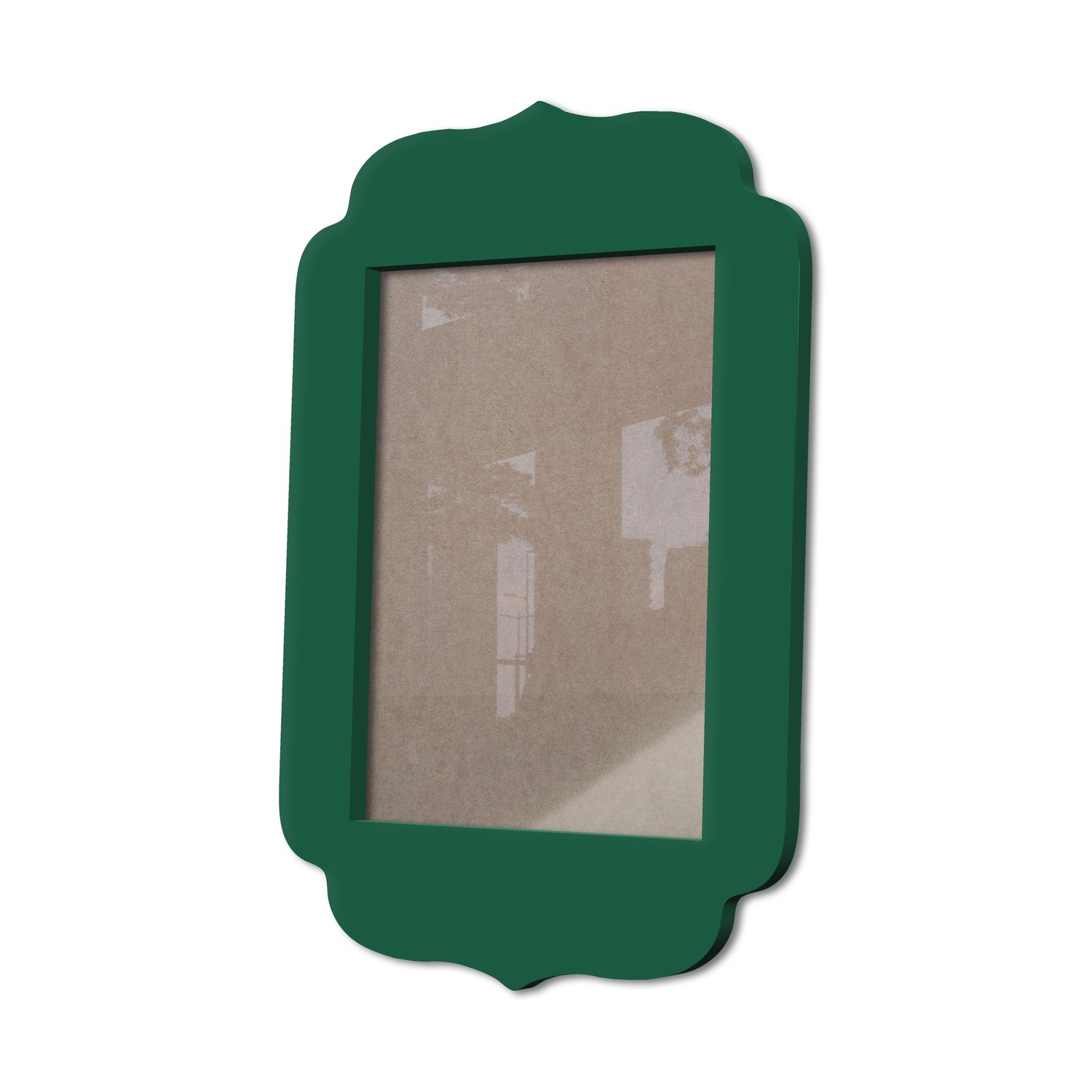 Moldura Provençal Colorida Em Mdf 6 mm Para Quadros Decorativos Com Fundo MDF e Acetato