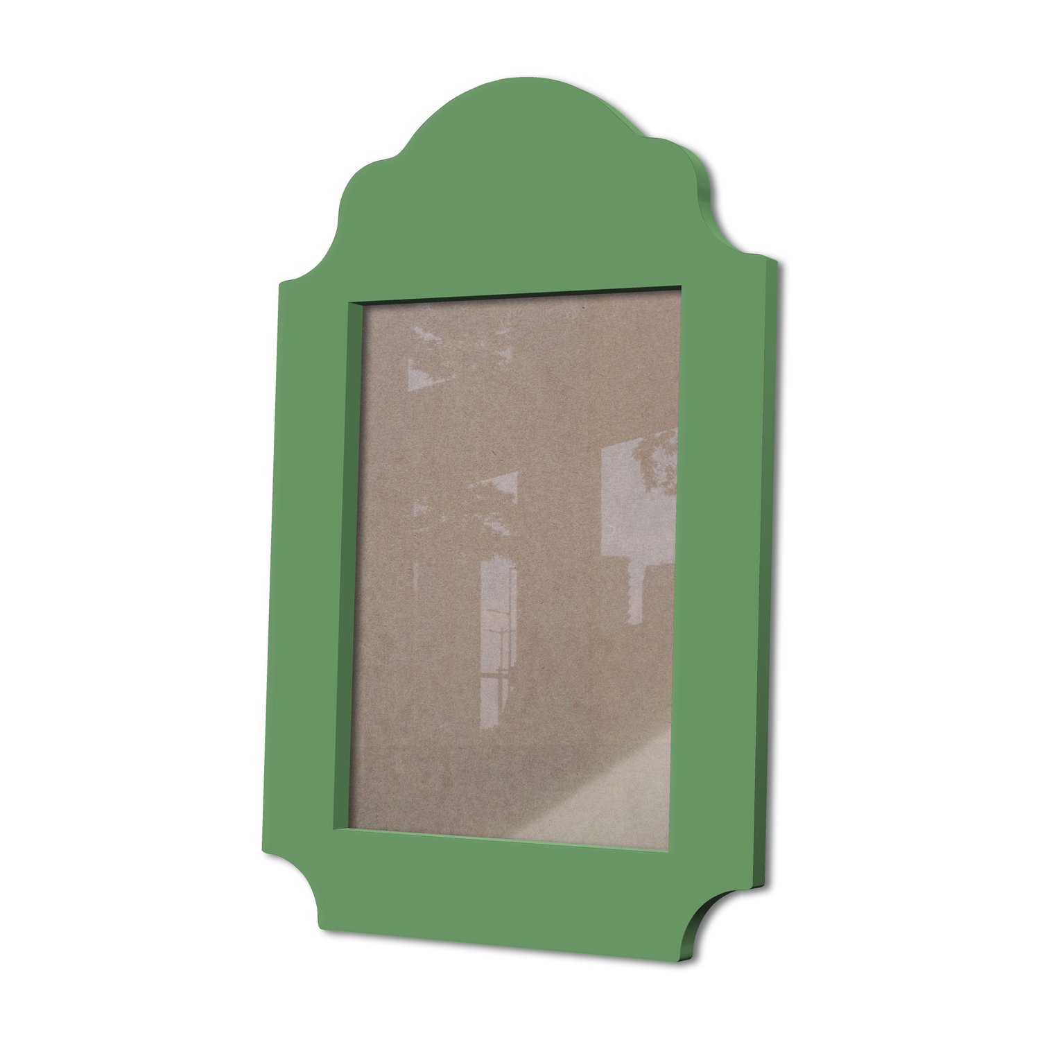 Moldura Provençal Colorida Em Mdf 6 mm Para Quadros Decorativos Com Fundo MDF e Acetato