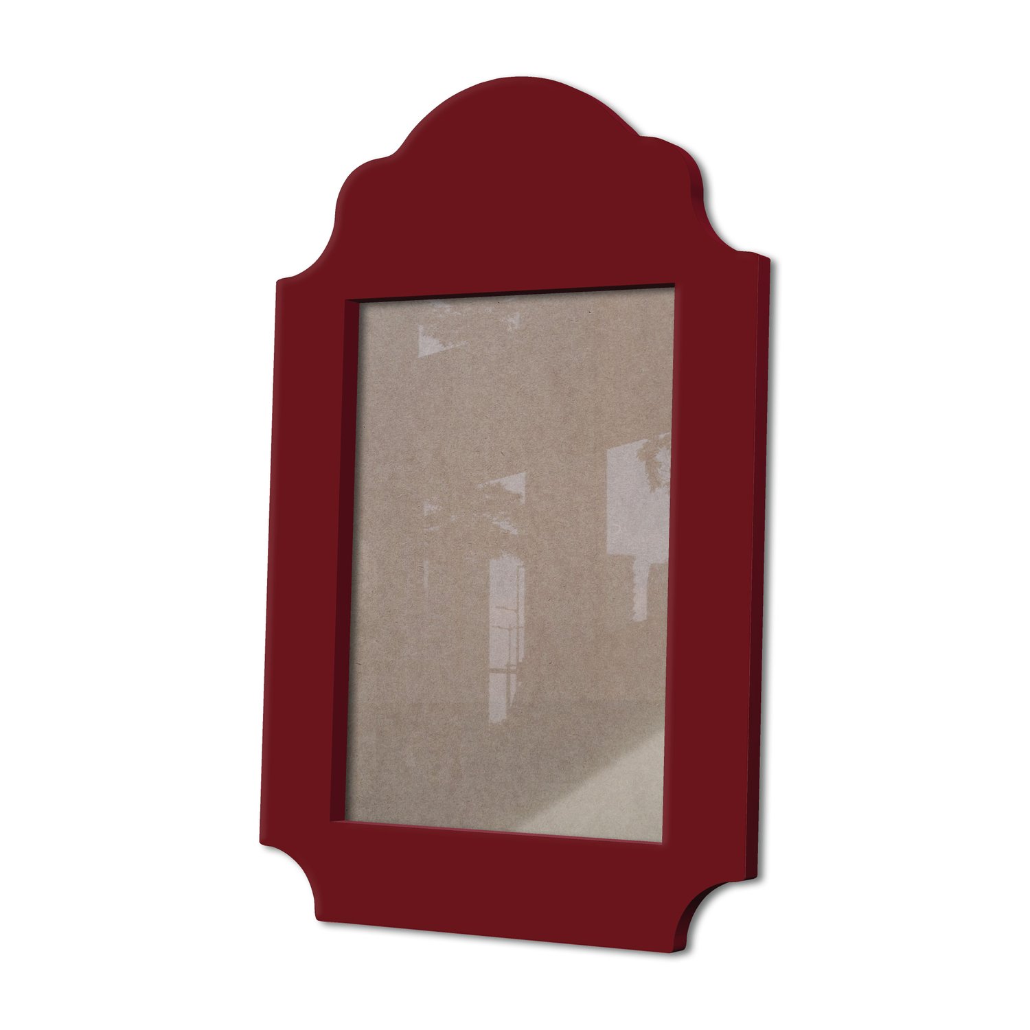 Moldura Provençal Colorida Em Mdf 6 mm Para Quadros Decorativos Com Fundo MDF e Acetato
