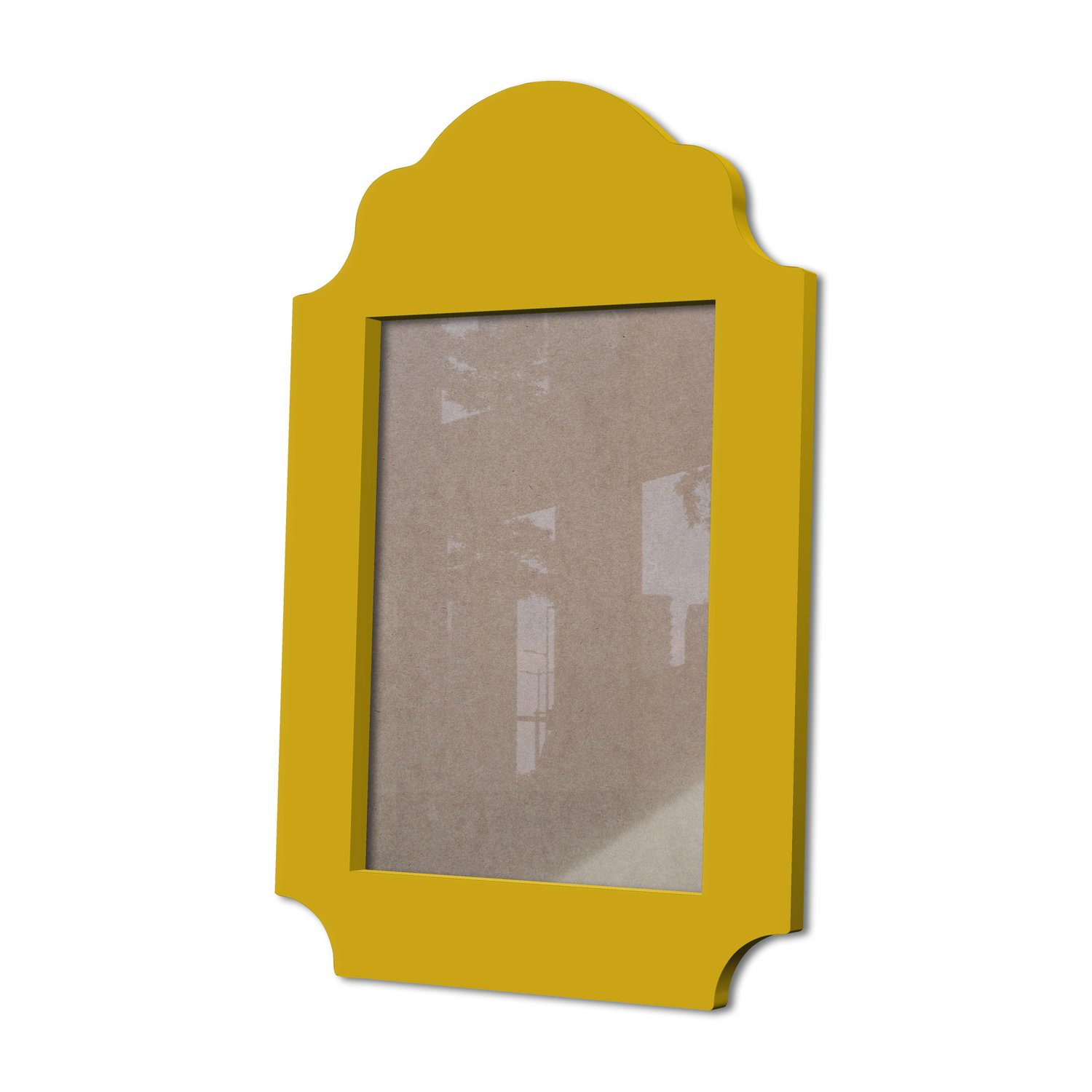 Moldura Provençal Colorida Em Mdf 6 mm Para Quadros Decorativos Com Fundo MDF e Acetato
