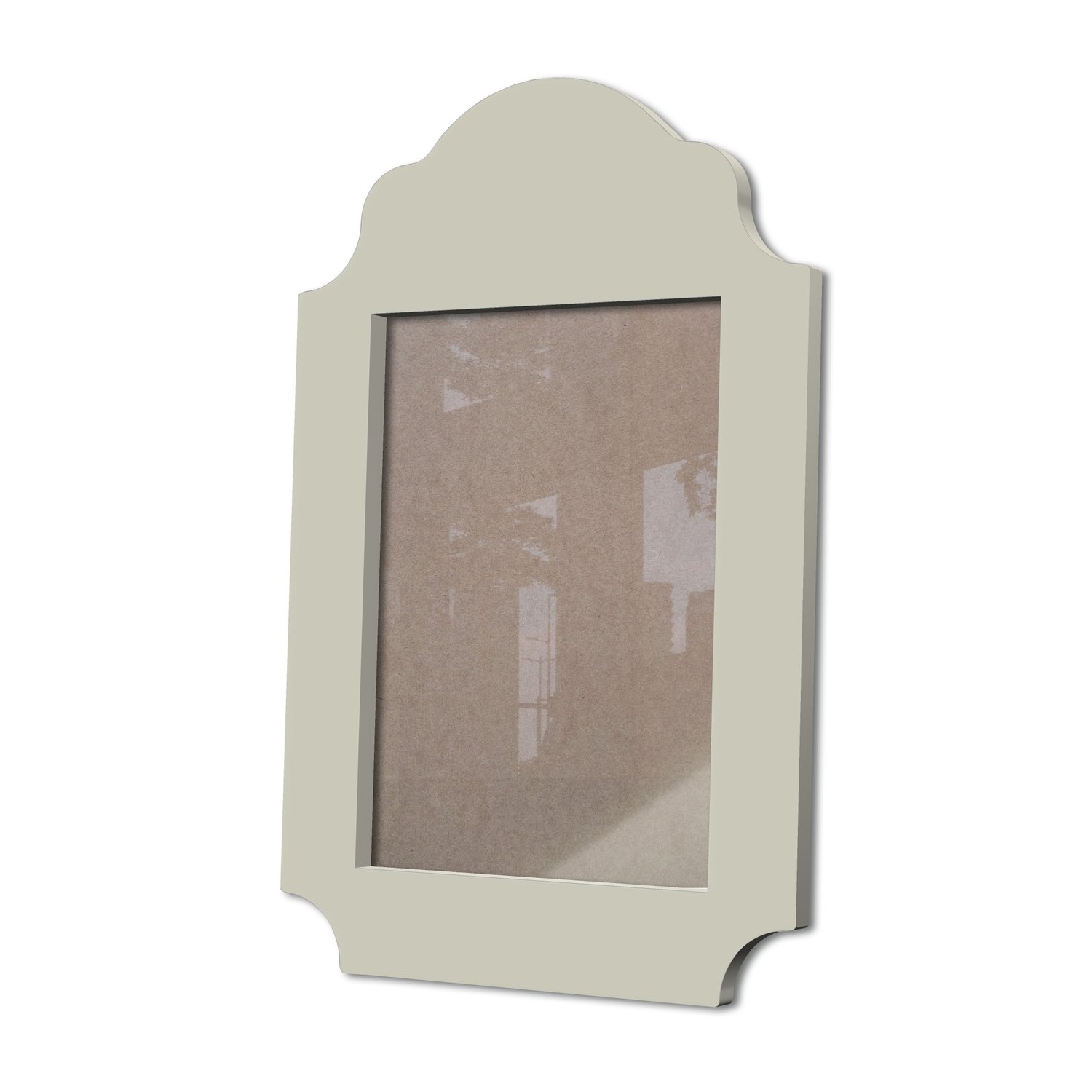 Moldura Provençal Colorida Em Mdf 6 mm Para Quadros Decorativos Com Fundo MDF e Acetato