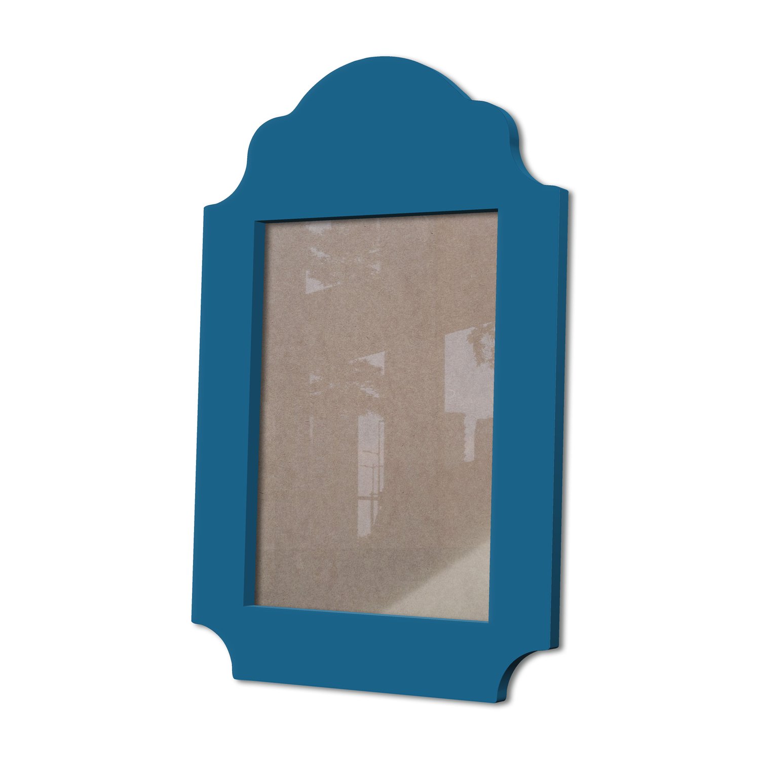 Moldura Provençal Colorida Em Mdf 6 mm Para Quadros Decorativos Com Fundo MDF e Acetato
