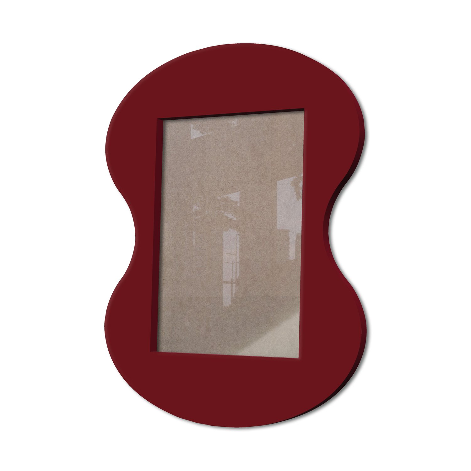 Moldura Provençal Colorida Em Mdf 6 mm Para Quadros Decorativos Com Fundo MDF e Acetato
