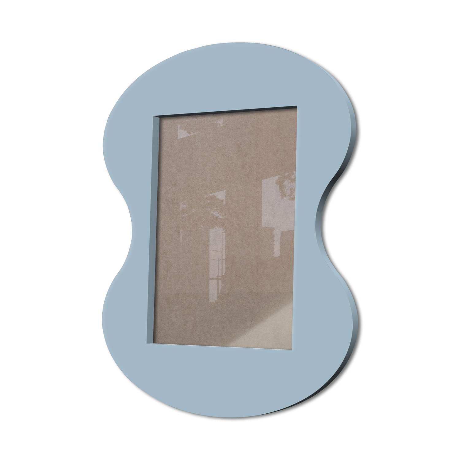 Moldura Provençal Colorida Em Mdf 6 mm Para Quadros Decorativos Com Fundo MDF e Acetato